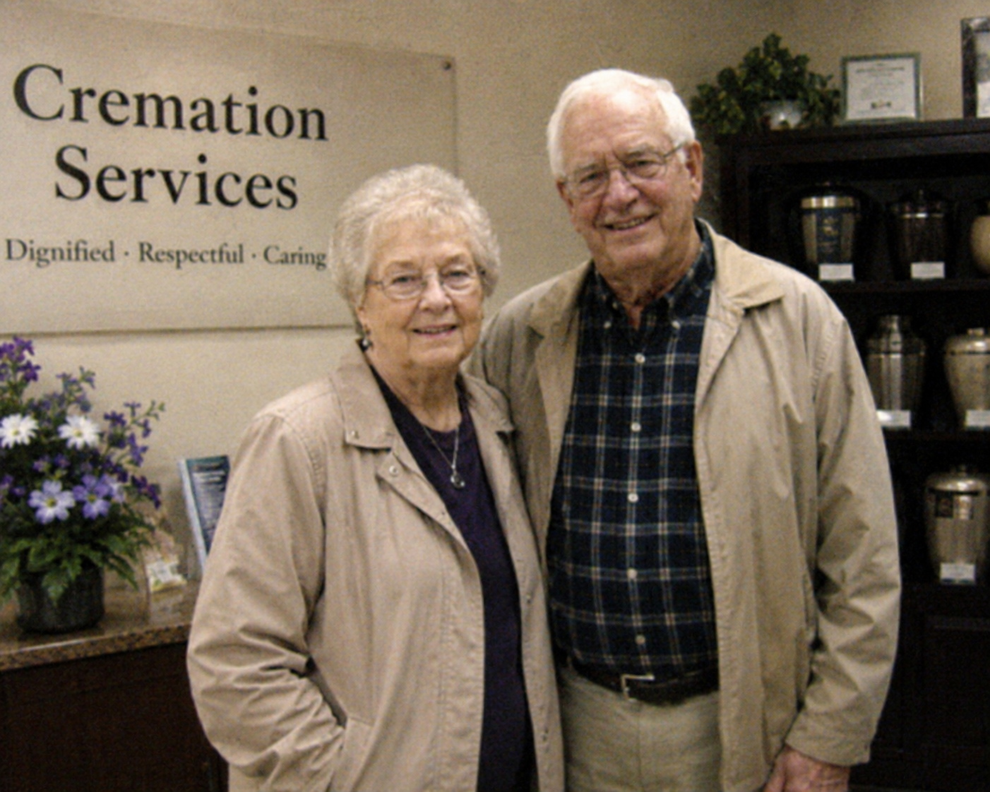 Rachel and Dan, founders of Heavenly Memorial Pet Cremation